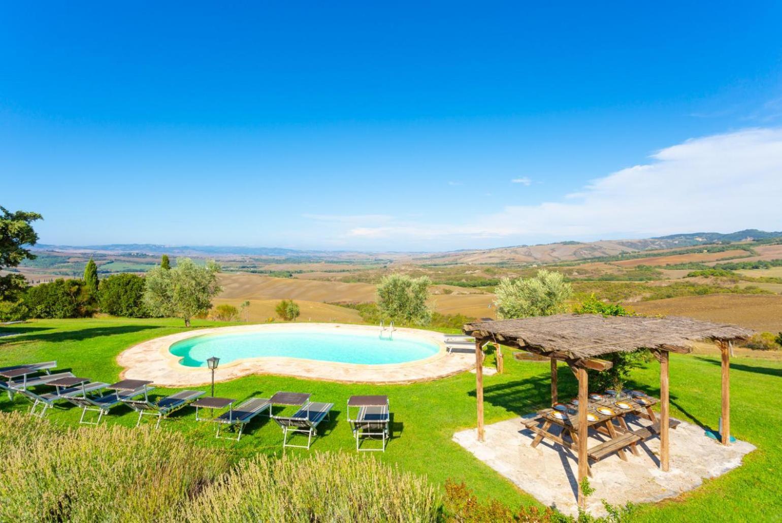 Villa Podere Belvedere Siena Eksteriør billede