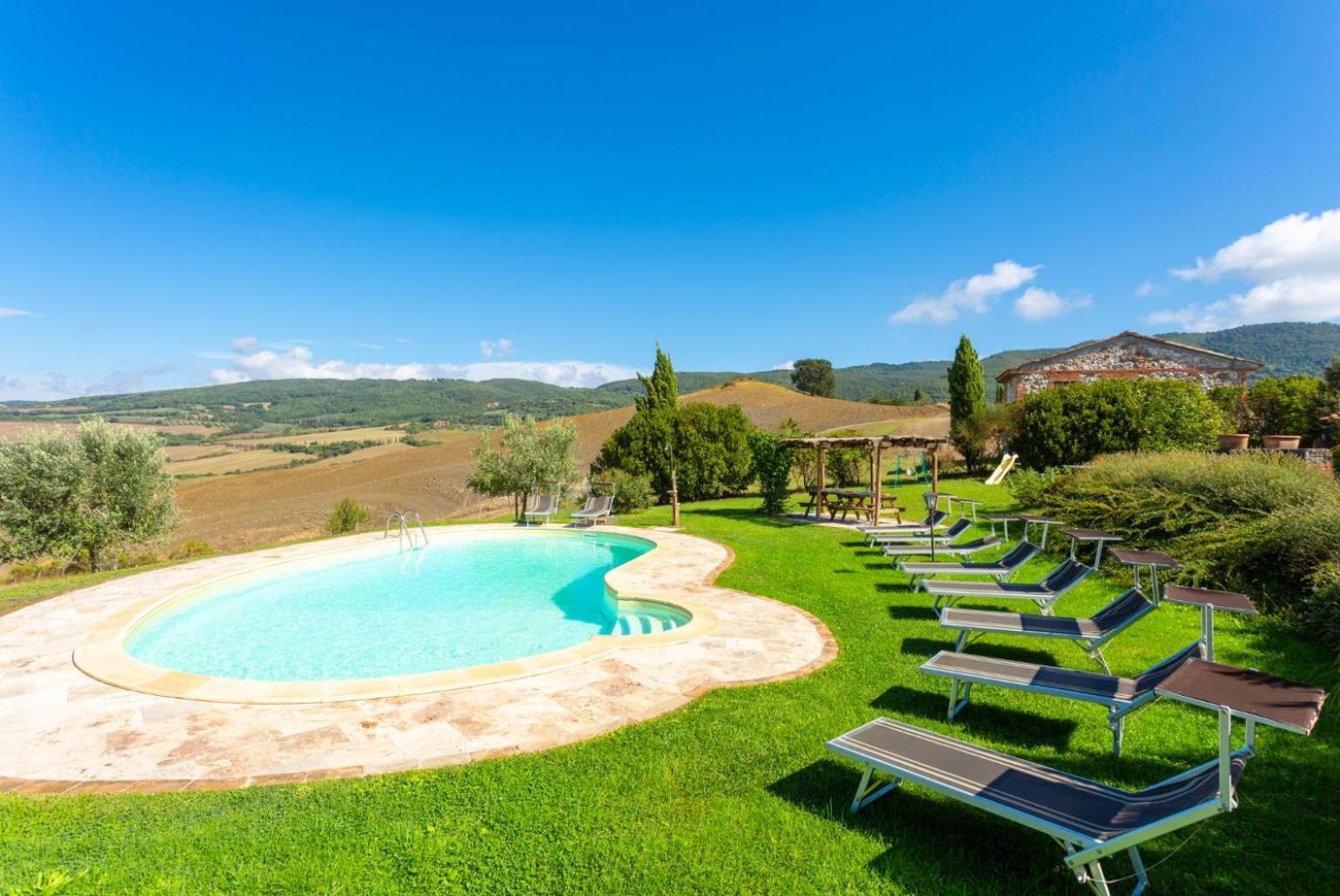 Villa Podere Belvedere Siena Eksteriør billede