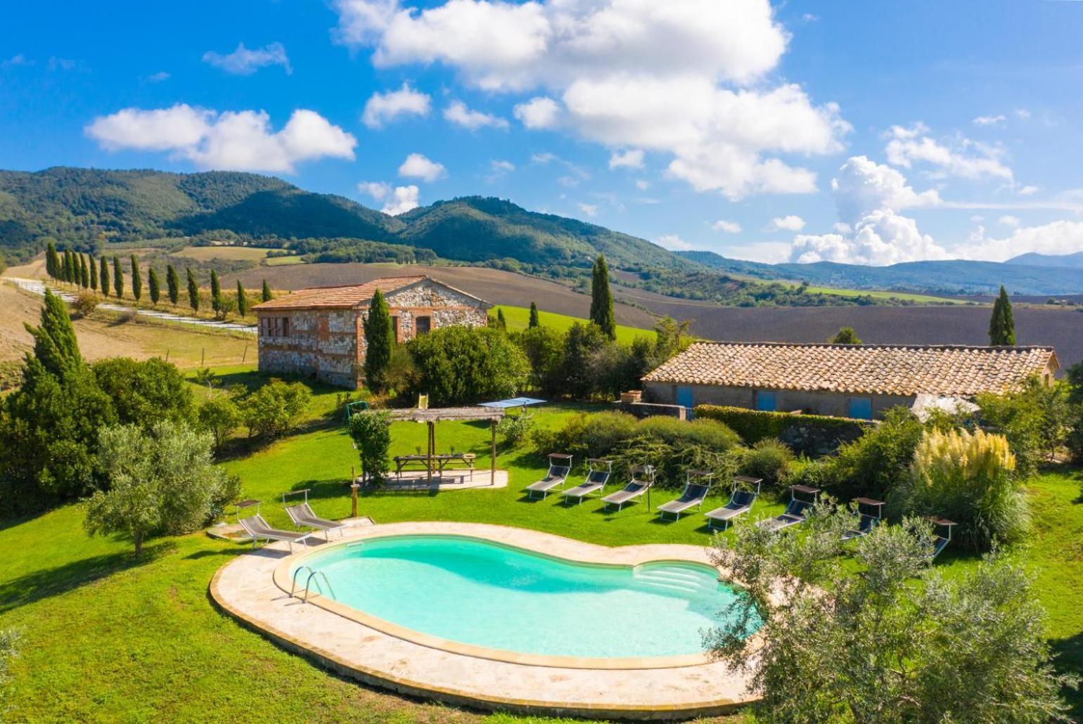 Villa Podere Belvedere Siena Eksteriør billede